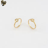 (1-3013) Gold Laminate - Tiny Flower Ring - BGF