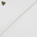 (2-66064) 925 Sterling Silver - 3mm Alternative Herringbone Chain.