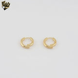 (1-2931-2) Gold Laminate - Irregular Plain Huggies - BGF