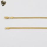 (4-3171-A) Stainless Steel - 2.5mm Curb Link Chain - 18"