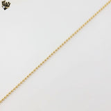 (1-1523-2) Gold Laminate - 2.3mm Balls Link Chain - BGF