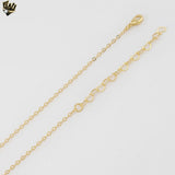 (1-6100-1) Gold Laminate - 1mm Rolo Link Children Necklaces - BGF - 16"
