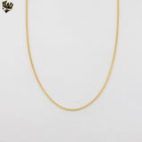 (1-1770) Gold Laminate - 2.3mm Curb Link Chain - BGF