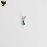 (2-6459) 925 Sterling Silver - Drop Shape Zircon Set.
