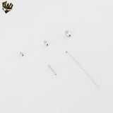 (mfin-72-75) Sterling Silver Findings - Jewelry Making (Dozen)