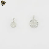 (2-1042) 925 Sterling Silver - Saint Benedict Pendants.
