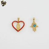 (1-2217-1) Gold Laminate Pendants - BGF