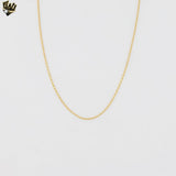 (1-1591) Gold Laminate - 1.5mm Alternative Mariner Link Chain - BGF