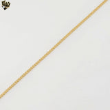 (1-1770) Gold Laminate - 2.3mm Curb Link Chain - BGF