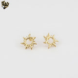 (1-1149-1) Laminado de Oro - Pendientes Multicolor - BGF
