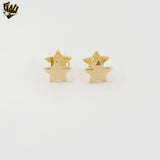 (1-1055) Aretes Laminados Oro - BGF
