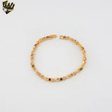 (1-60089) Gold Laminate - 5mm Zircon Bracelet - BGO