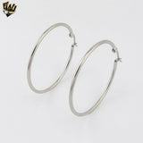 (4-2165) Stainless Steel - Plain Hoops.