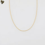 (1-1866) Gold Laminate - 1.5mm Open Rolo Link Chain - BGF