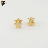 (1-1055) Aretes Laminados Oro - BGF