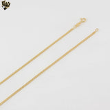 (1-1770) Gold Laminate - 2.3mm Curb Link Chain - BGF