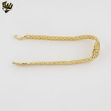 (1-60091) Laminado de oro - Pulsera de elefante de 5,5 mm - BGO
