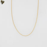 (1-1503-3) Gold Laminate - 1.2mm Box Link Chain - BGF