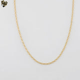 (1-1516) Gold Laminate - 2.3mm Alternative Mariner Link Chain - BGF