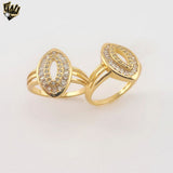 (1-3095-2) Gold Laminate - Zircon Ring - BGO