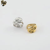 (4-0017) Stainless Steel - Linked Chunky Ring.