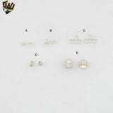 (mfin-117-121) Sterling Silver Findings - Jewelry Making (Dozen)