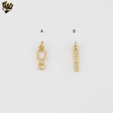 (1-2078) Gold Laminate -  Health Care Pendants - BGF