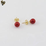 (MSET-21) Gold Laminate - 8mm Mallorca Pearls Set - BGF