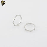 (2-5026) Plata de Ley 925 - Anillo Hoja