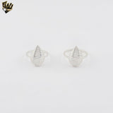 (2-5026) Plata de Ley 925 - Anillo Hoja