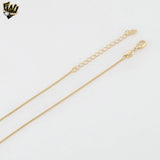 (1-6040-1) Laminado de Oro - Collar de cadena corporal - BGF