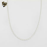 (2-66065) 925 Sterling Silver - 3mm Alternative Herringbone Chain.