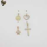 (1-2344-1) Gold Laminate Pendants - BGF