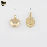 (1-2221) Gold Laminate Pendants - BGO