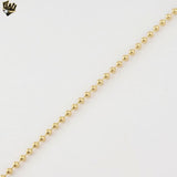 (1-1526) Gold Laminate - 3mm Balls Chain - BGF