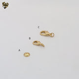 (Mfin-33-1) Gold Filled - Findings - Jewelry Making.