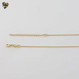 (1-6220-1) Gold Laminate - Asymmetric Zircon Necklace - BGF