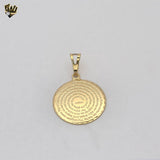 (1-2309-1) Gold Laminate - Medal Religious Pendant - BGF