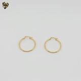 (1-2685-5) Gold Laminate - Plain Simple Hoops - BGF