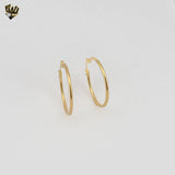 (1-2685-5) Gold Laminate - Plain Simple Hoops - BGF