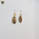 (1-2302-2) Laminado Oro - Colgantes Religiosos - BGF