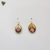 (1-2302-2) Laminado Oro - Colgantes Religiosos - BGF