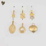 (1-2002) Gold Laminate Pendants - BGF