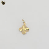 (1-2204) Gold Laminate -Flower Pendant - BGF