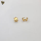 (1-1055) Aretes Laminados Oro - BGF