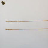 (1-6272) Gold Laminate - Tie Necklace with Circles - BGF