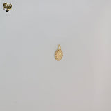(1-2046) Gold Laminate - Boat Medal Pendant - BGF