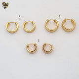 (1-2515) Gold Laminate - Plain Huggies - BGO