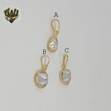 (1-2124-2) Gold Laminate - Zircon Pendant - BGF