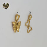 (4-2008) Stainless Steel - Butterfly Pendants.